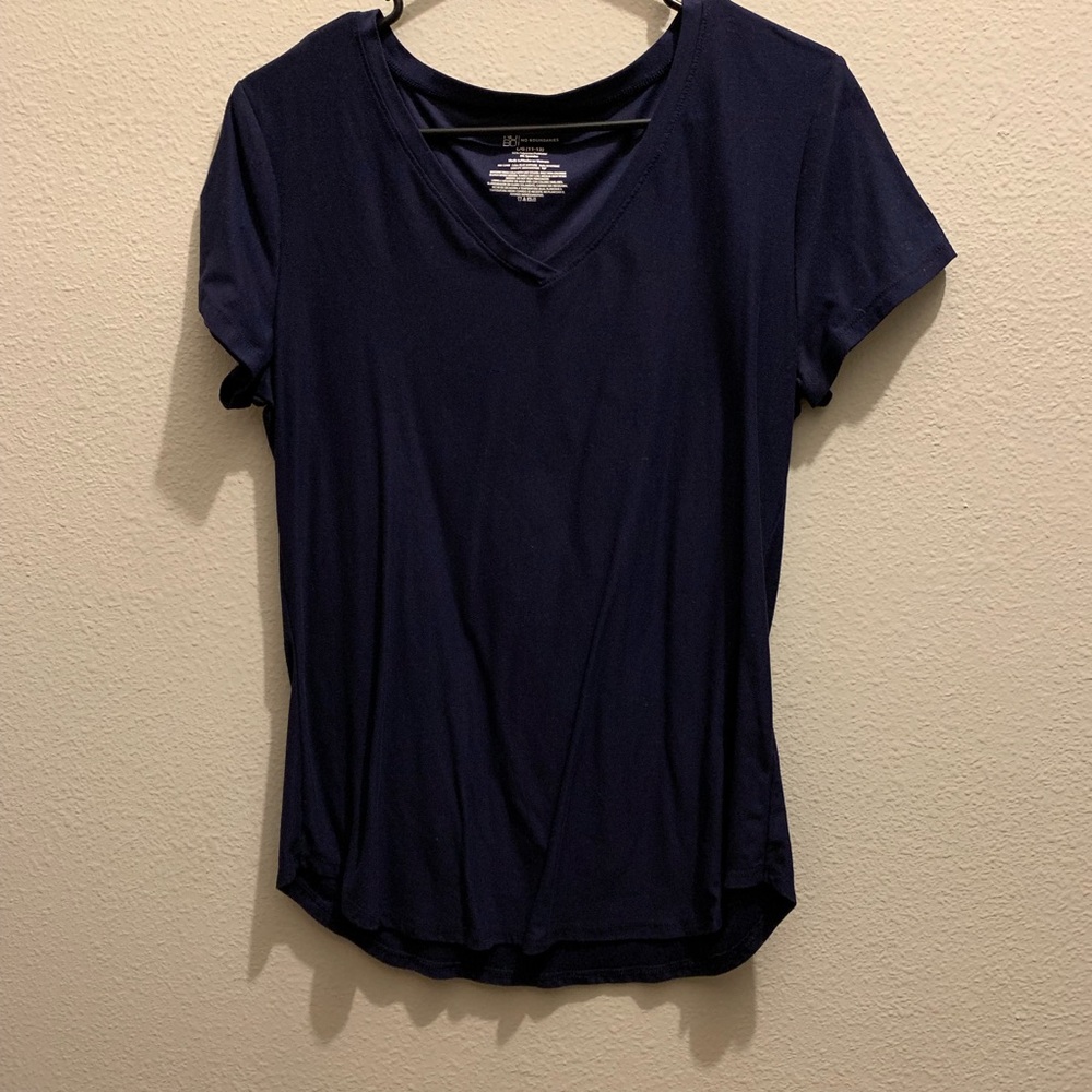 Navy blue top